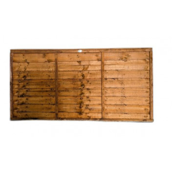 Waney Lap Fence Panel 0.9m