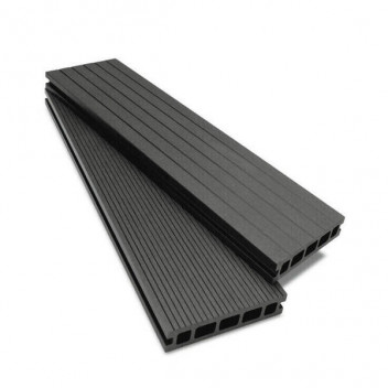 Charcoal Clarity 4.8m 150x25mm Composite Decking Board
