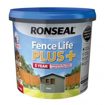 Ronseal Fence Life Plus 5L- Slate
