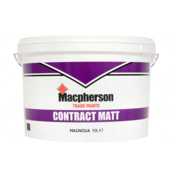 Macpherson Contract Matt Emulsion Magnolia 10L