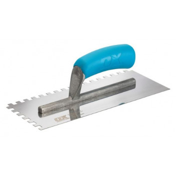 OX Trade Notched Stainless Steel Trowel - 8mm