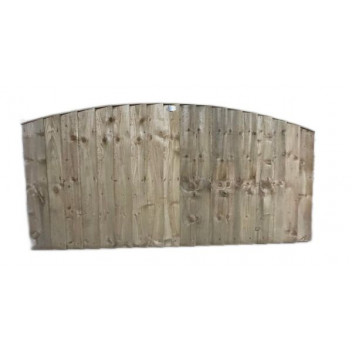 Bowtop Closeboard Fence Panel 0.9m