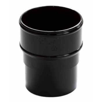 Round Pipe Socket Black- RWRPSB
