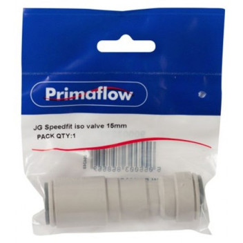 KwikPak JG Speedfit isolation valve 15mm