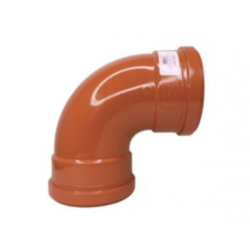 87.5Â° DS Bend UG 110mm Terracotta- SPUT0003