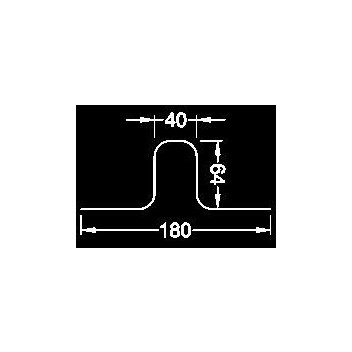 Cromar E180 Expansion Joint/Roll Mop Trim
