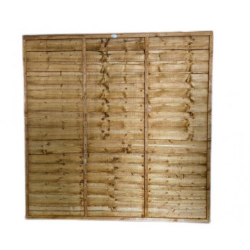 Waney Lap Fence Panel 1.8m
