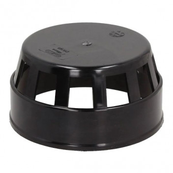 110mm Vent Terminal BLK SSB0020
