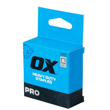 OX Pro Heavy Duty Staples - 12mm