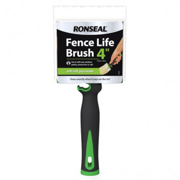 Ronseal Soft Grip Fence Life Brush 4\"