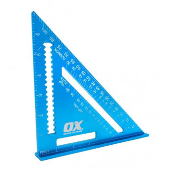 OX Pro Aluminium Metric Rafters Square - 180mm