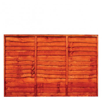 Waney Lap Fence Panel 1.2m