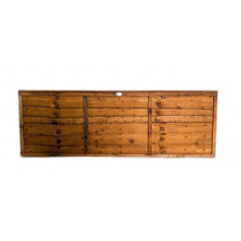 Waney Lap Fence Panel 0.6m