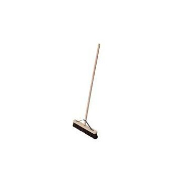 Prosolve 18\" Stiff Bassine Broom & Handle