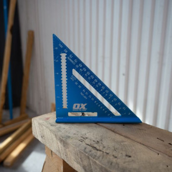 OX Pro Aluminium Metric Rafters Square - 300mm