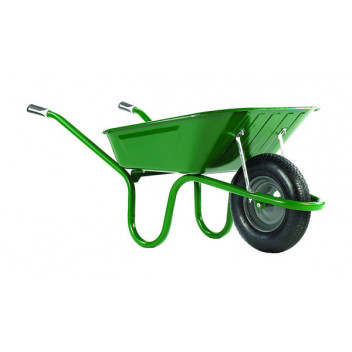 Haemmerlin 90L Green Pneumatic Wheelbarrow