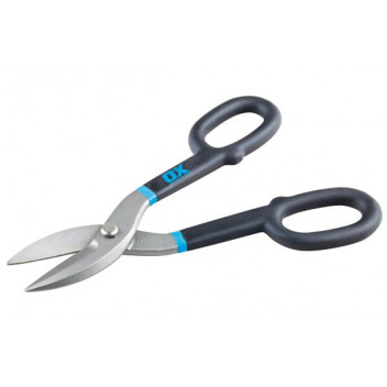 OX Pro Straight Tin Snips - 250mm / 10\"