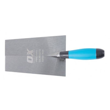 OX Pro Bucket Trowel Carbon Steel - 180mm / 7\"