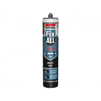 290ml Fix All Flexi Multi Purpose SMX Sealant/Adhesive Brown