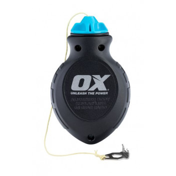 OX Pro Aluminium Kevlar Chalk Line Reel and Refill