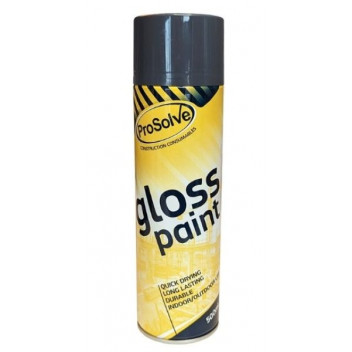 ProSolve All Purpose Charcoal Grey Gloss Spray Paint 500ml