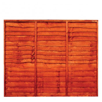 Waney Lap Fence Panel 1.5m