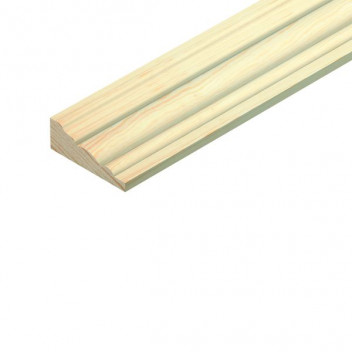 Pine Barrel Mould 34mm x 12mm x 2.4m TM796