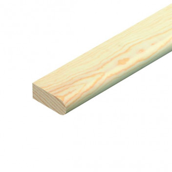 Pine Glass Parting Bead 21mm x 8mm x 2.4m TM651