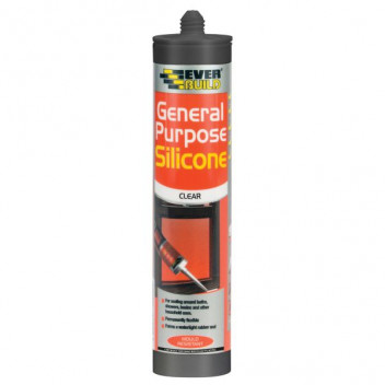 General Purpose Silicone Clear 280ml