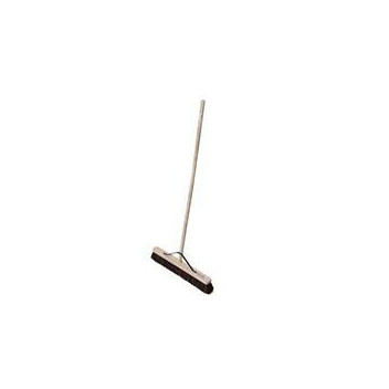Prosolve 24\" Stiff Bassine Broom & Handle
