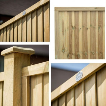 Superior Closeboard Fence Panel 1.2m