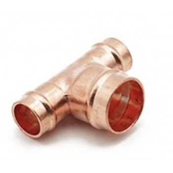 Solder ring reduced tee 15 x 15 x 22mm