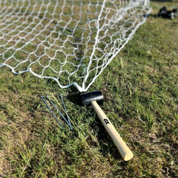 OX Trade Black Rubber Mallet - 160z / 450g