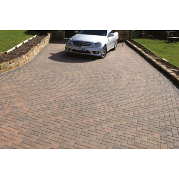 Block Pave 50mm Rustic Gold Pack