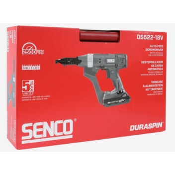 Senco DuraSpin Screwdriver DS522-18v Heavy Duty 55mm