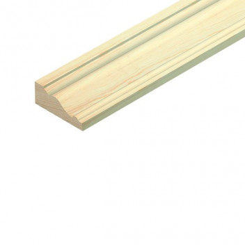 Pine Decorative Panel Mould 31mm x 12mm x 2.4m TM975