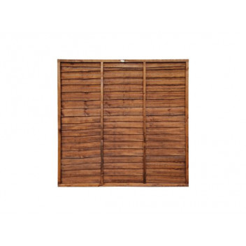 Grange Superior Lap 1.8m Pressure Treated Brown
