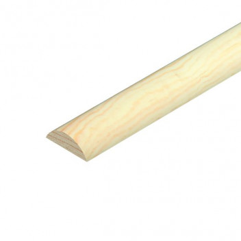 Pine Half Round 21mm x 8mm x 2.4m TM591