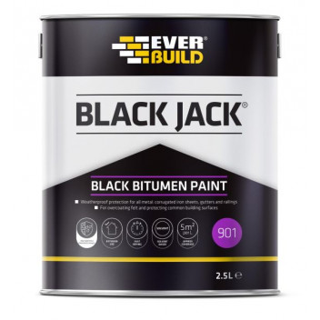 901 Black Jack Bitumen Paint 2.5L