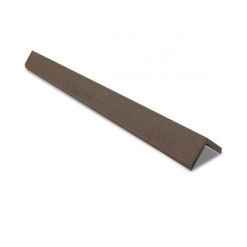 Walnut Clarity 3.0m 42x6mm Composite Decking Angle Trim