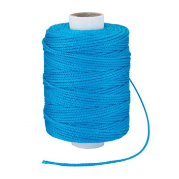 OX Pro Tough Nylon Braided Builders Line Cyan - 105m / 350ft