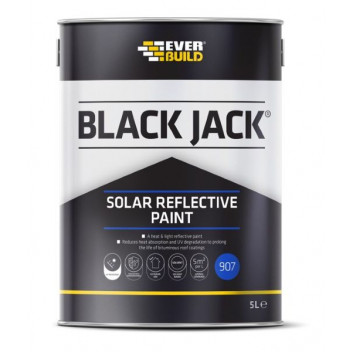 907 Black Jack Solar Reflective Paint 5L