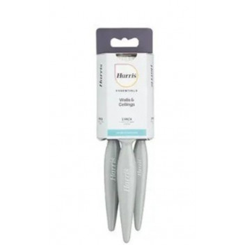 Harris Essentials Walls & Ceilings Paint Brush 3pk