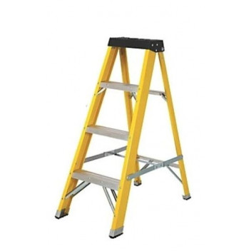 Fibreglass Ladder 4 Tread TradePro+