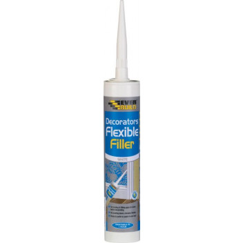 Everbuild Decorators Flexible Filler White 290ml