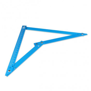 Ox Pro Aluminium Folding Square 600mm 24\"