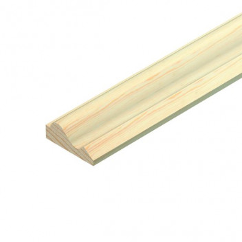Pine Decorative Panel Mould 21mm x 8mm x 2.4m TM973
