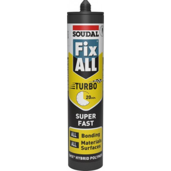 290ml Fix All Turbo Super Fast SMX Sealant/Adhesive White