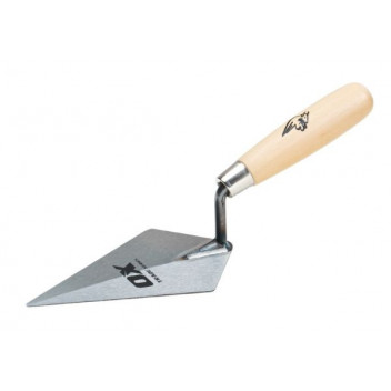 OX Trade Pointing Trowel - Wooden Handle - 152mm / 6\"