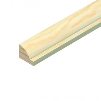 Pine Ovolo Glass Bead 15mm x12mm x 2.4m TM500